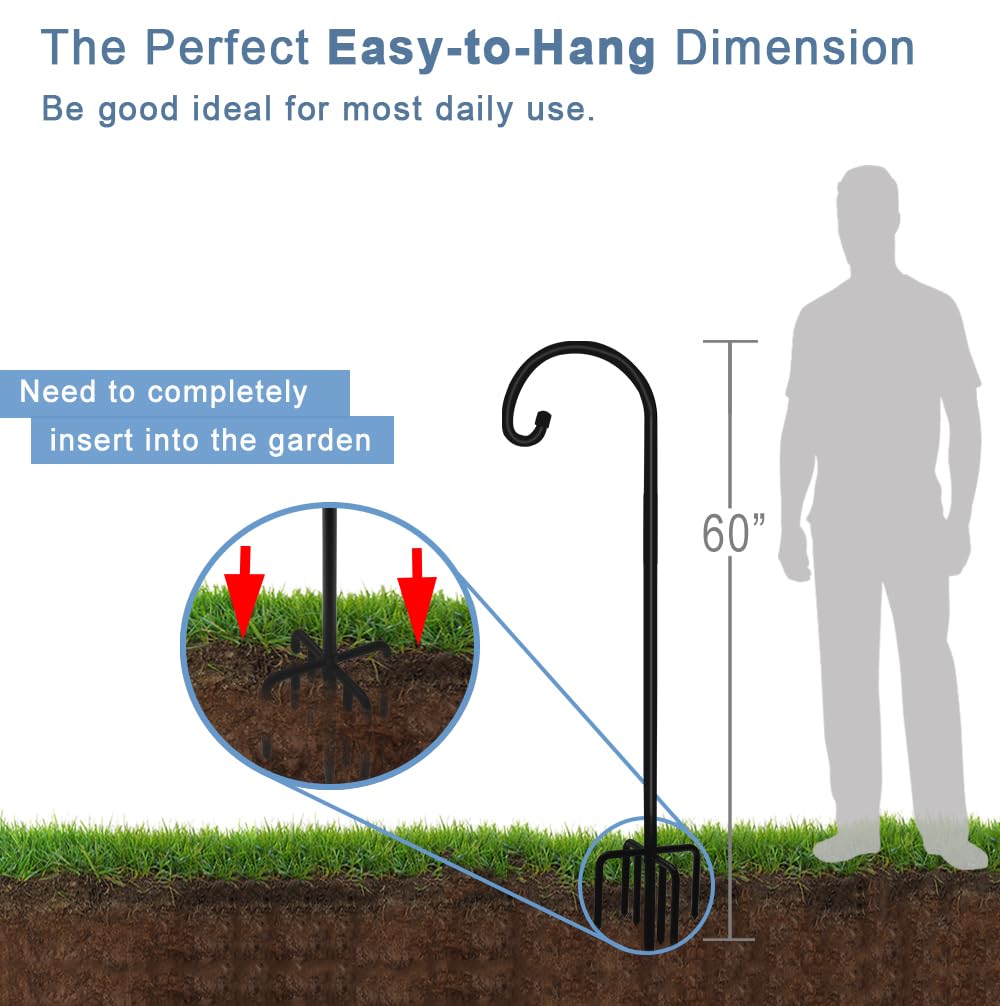 Artigarden versatile outdoor decor hook for weddings, gardens, and holidays