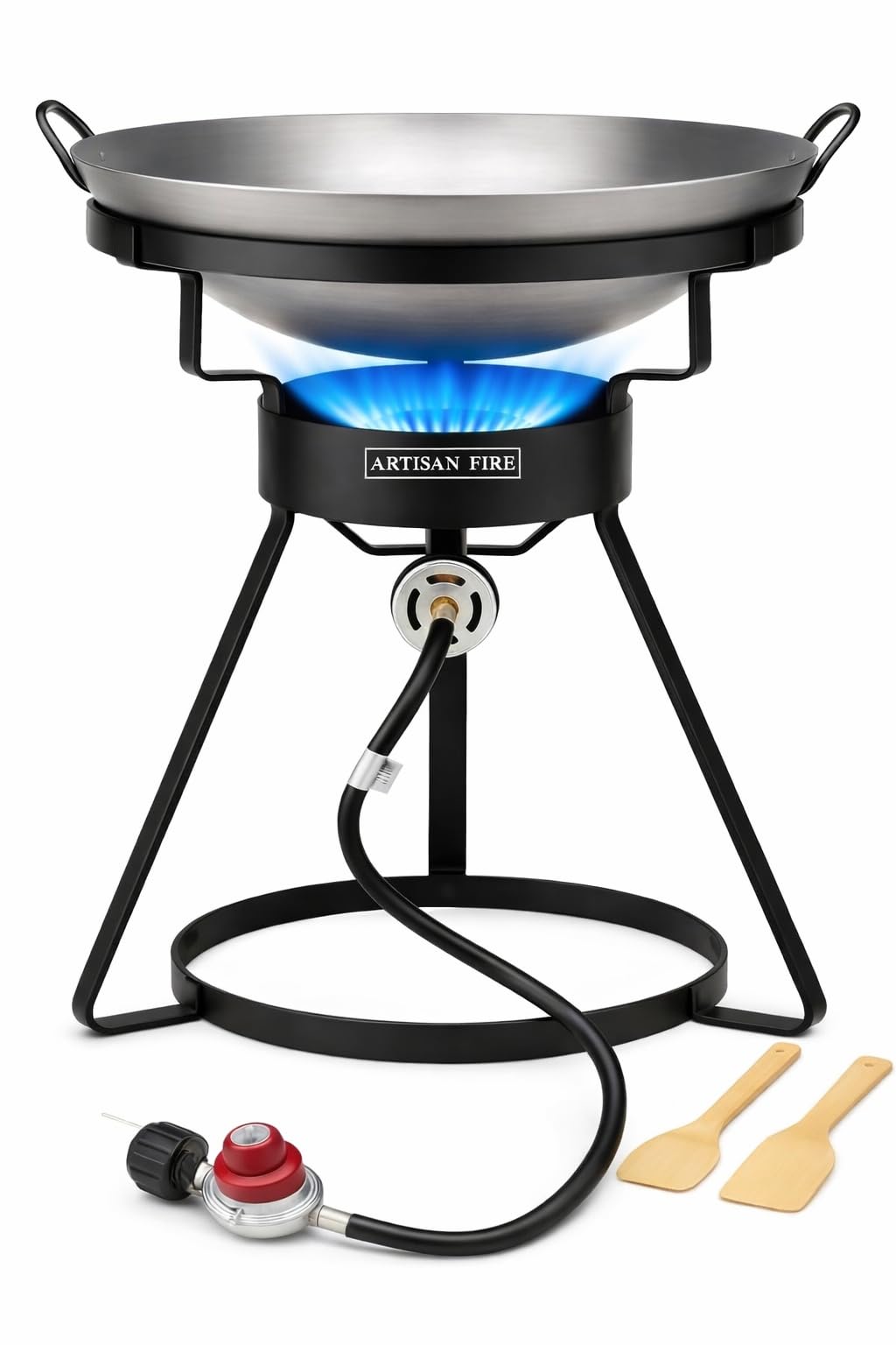 Artisan Fire outdoor cooker stove setup enables quick backyard meals