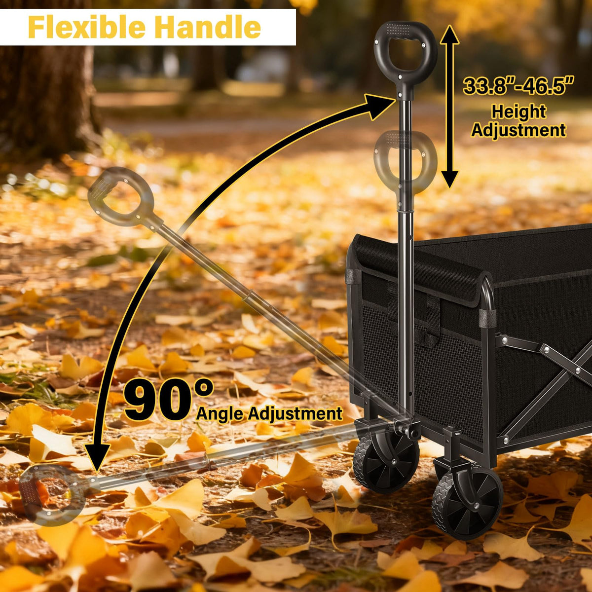 ARTIST'S DREAM graphite wagon opened to reveal 280 lb capacity.