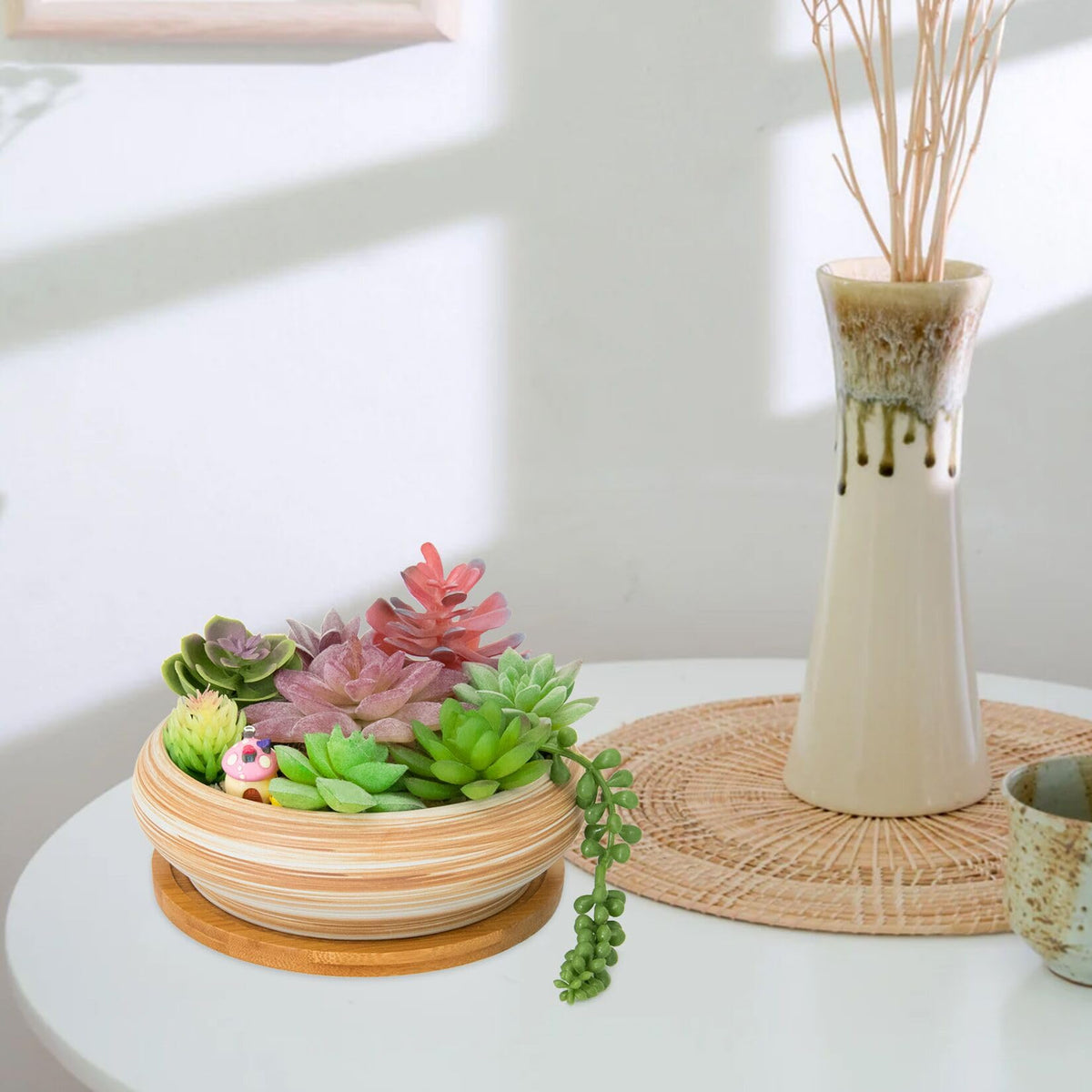 ARTKETTY succulent pot makes a thoughtful office gift.