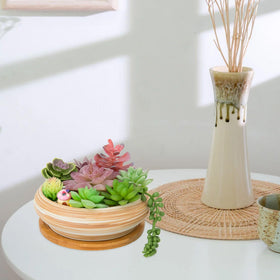 ARTKETTY succulent pot makes a thoughtful office gift.