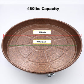 ARTLINE wall rim secures pots for stable placement during movement.