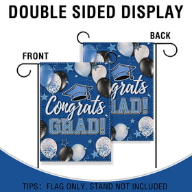 Artofy 12x18 garden flag ideal for porches, decks, and yards.