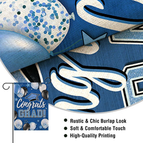 Artofy burlap outdoor flag for weatherproof year-round display.
