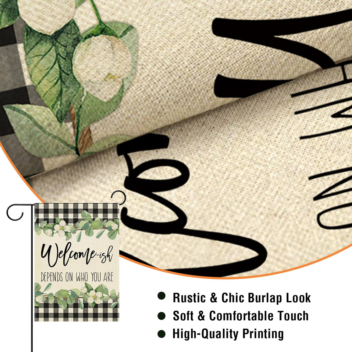 Artofy colorfast dye preserves bright artwork for spring, summer, fall, and winter outdoor display