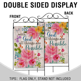 Artofy outdoor flag for porch display in all weather.