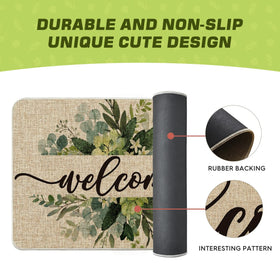 Artoid Mode 24x35 inch entryway mat fits standard doorways.