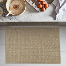 Artoid Mode absorbent kitchen floor mat helps protect the floor from moisture.