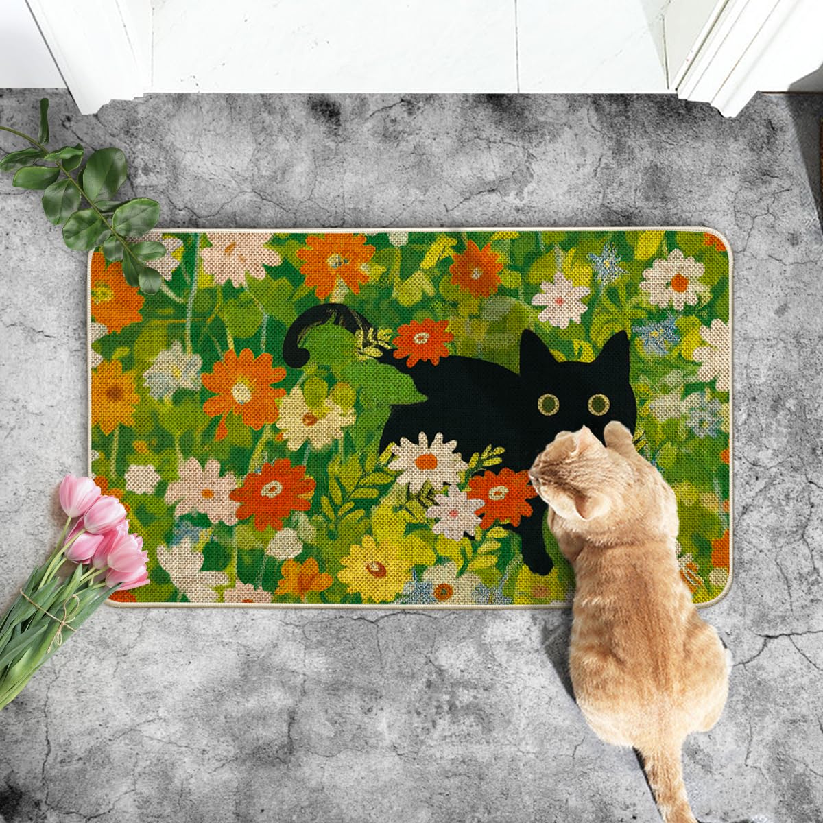 Artoid Mode non-slip back keeps the mat in place on entry floors.