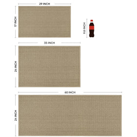 Artoid Mode durable mat features a tight edge and elegant chenille finish.