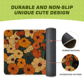 Artoid Mode durable non-slip back keeps mats in place on rainy days.