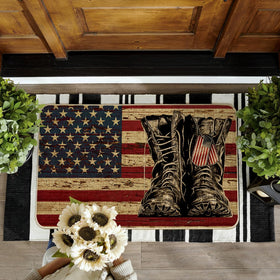 Artoid Mode durable doormat withstands yard debris and daily traffic for welcoming entrances.