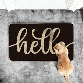Artoid Mode easy-clean door mat, hose-off after outdoor dirt.