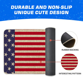 Artoid Mode easy-clean doormat friendly to hoses and sponges