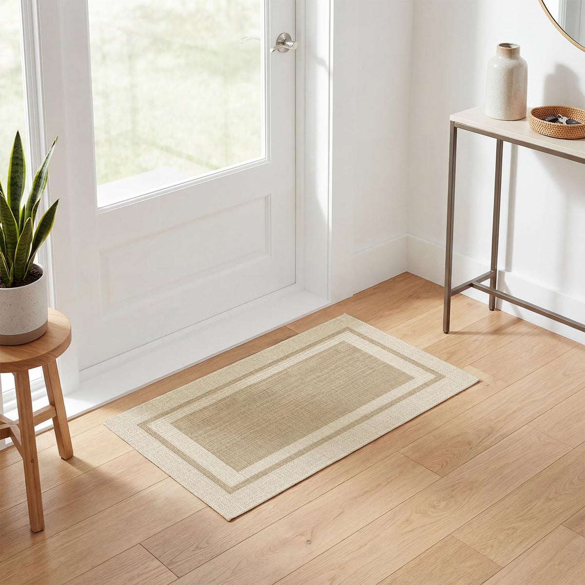 Artoid Mode entryway doormat with seasonal patterns adds decorative appeal