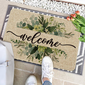 Artoid Mode eucalyptus pattern entryway decor for seasonal charm.