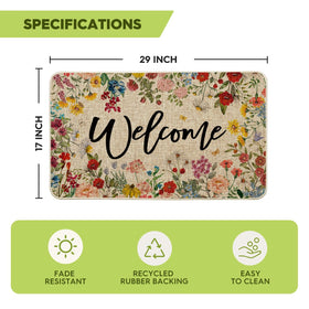 Ideal for indoor or outdoor use, offering easy cleaning after yard debris and spills.