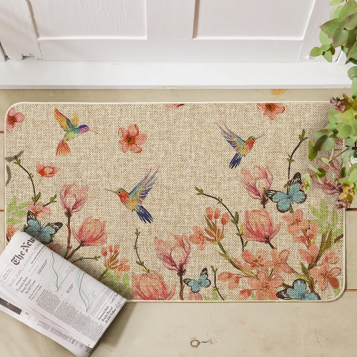 Artoid Mode doormat entryway placement for indoor-outdoor use