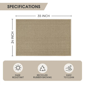 Artoid Mode kitchen doormat 24x35 offers versatile placement in entryways.