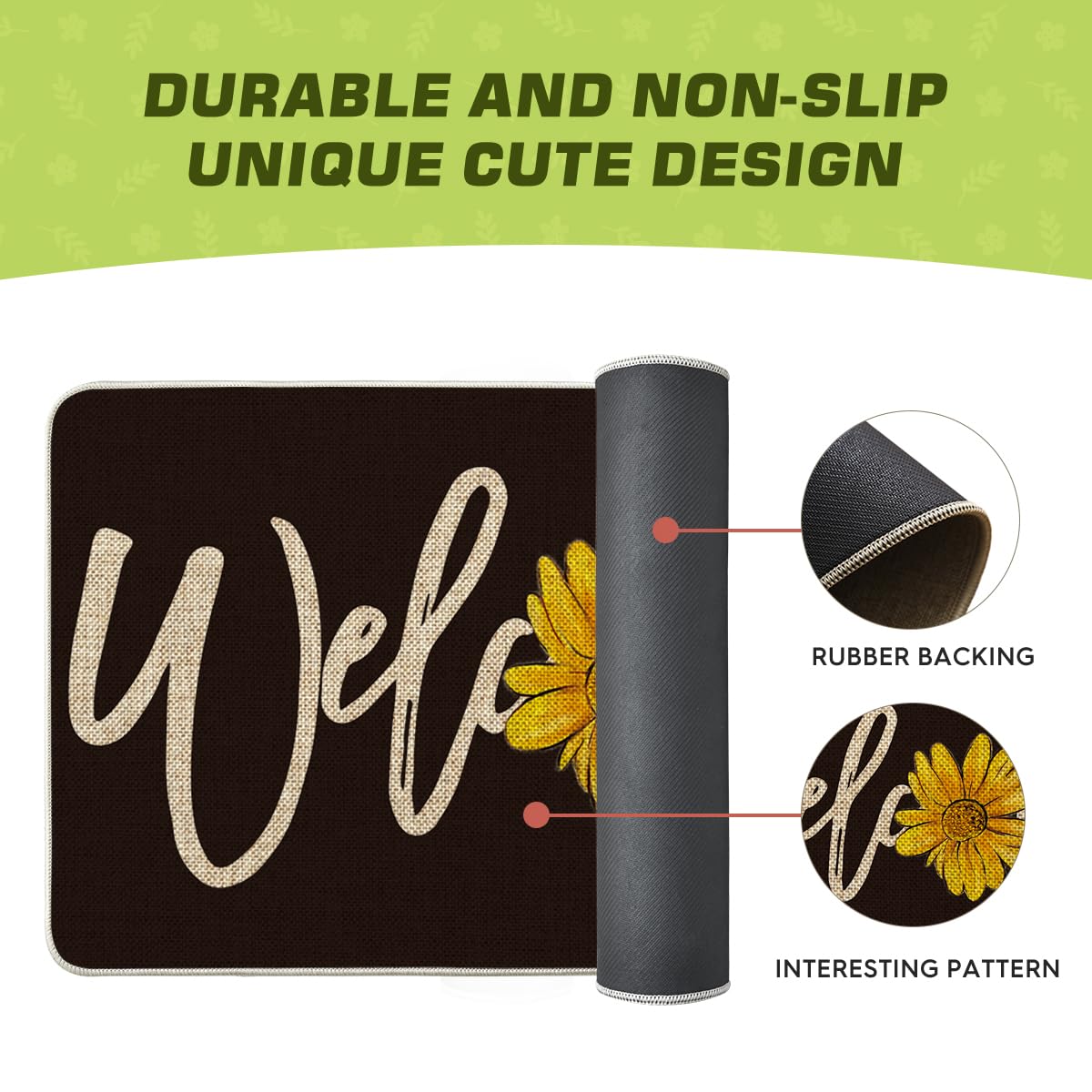 Artoid Mode low-profile 0.25 inch design fits under doors smoothly.