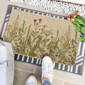 Artoid Mode low-profile doormat fits neatly under doors (17x29 inches)