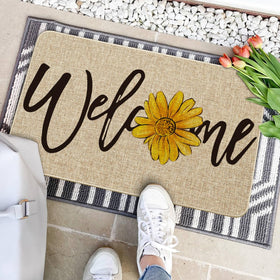Artoid Mode low-profile doormat back with non-slip rubber for safety