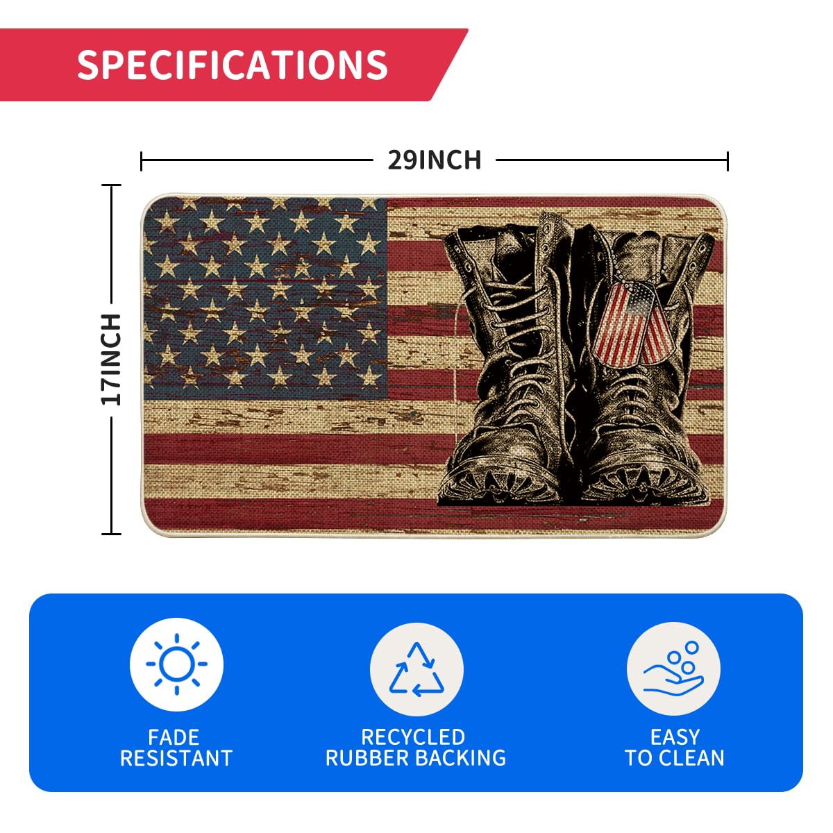 Artoid Mode low-profile entryway doormat fits slim thresholds while staying easy to clean.