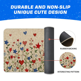Artoid Mode durable nonslip rubber backing helps prevent slips at entrances.