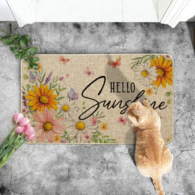 Artoid Mode decorative mat adds seasonal charm to porches, patios, and craft rooms.