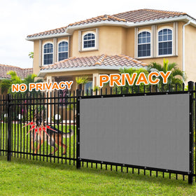 Artpuch breathable shade fabric creates semi-private space without blocking airflow.