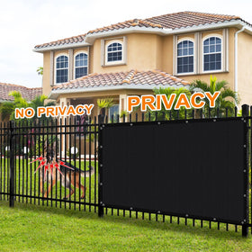 Artpuch breathable privacy shade for balconies and garden corners