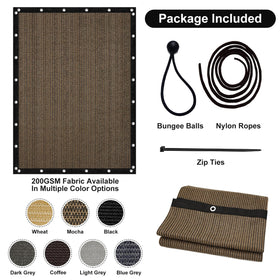 Artpuch gazebo shade fabric ideal for carports and outdoor gatherings.