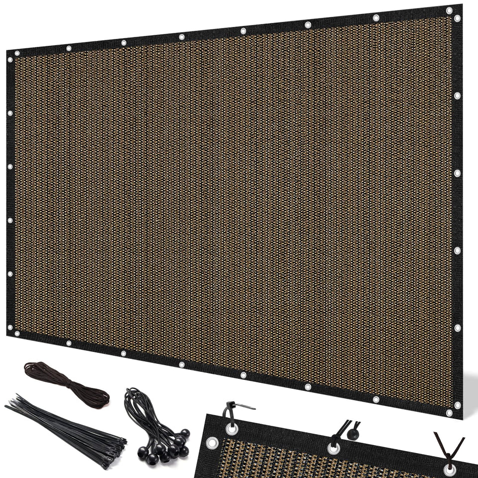 Artpuch pergola shade cover 10x12ft with grommets protects outdoor spaces from sun.