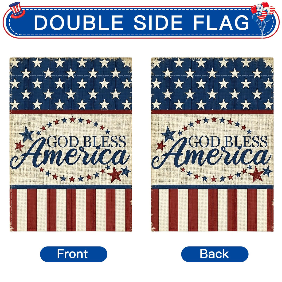Artscope patriotic flag as a thoughtful outdoor gift.