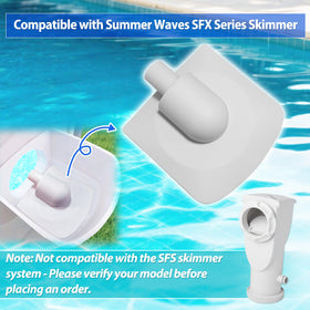 ARU vacuum plate adapter offers easy installation over the debris basket.
