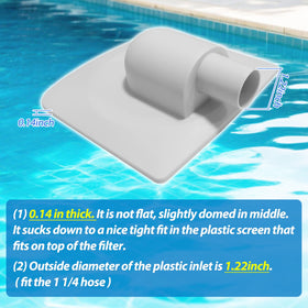 ARU vacuum plate adapter maintains secure suction during movement for reliable cleaning.