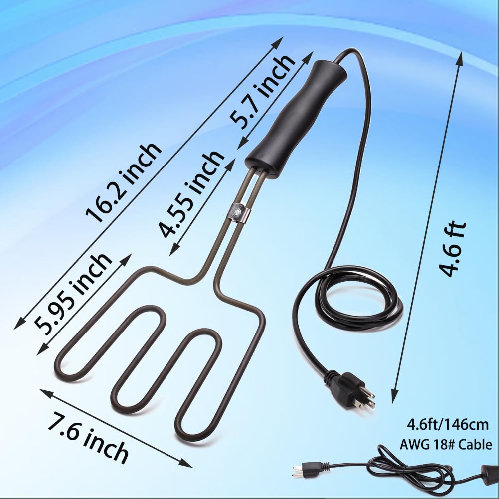 ASANMA electric starter with a 4.6 ft cable for flexible placement.