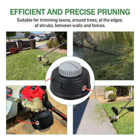 Ascavs weed eater head includes ready-to-mount components for straightforward swap.
