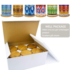 Ascrafter Gift pack succulent pots for housewarming decor.