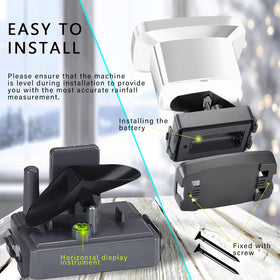 Asenron quick installation for garden and patio monitoring.