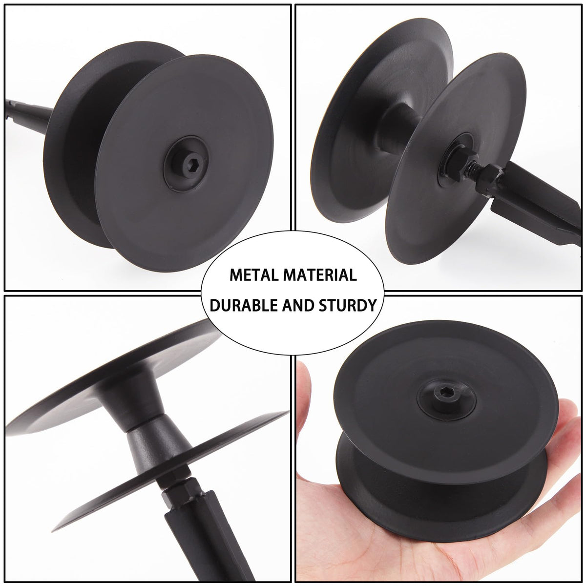 Asenron packaging includes 6 pieces and a small hex wrench for setup.