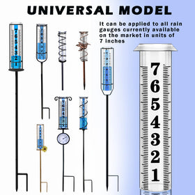 Asenron 7 inch tube ideal for backyard and garden rainfall tracking