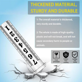 Asenron durable plastic tube withstands outdoor weather and sunlight