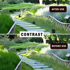 Asenron rustproof-coated spike resists corrosion for long-lasting garden use.