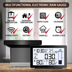 Asenron WWVB clock ensures accurate time for data logging.