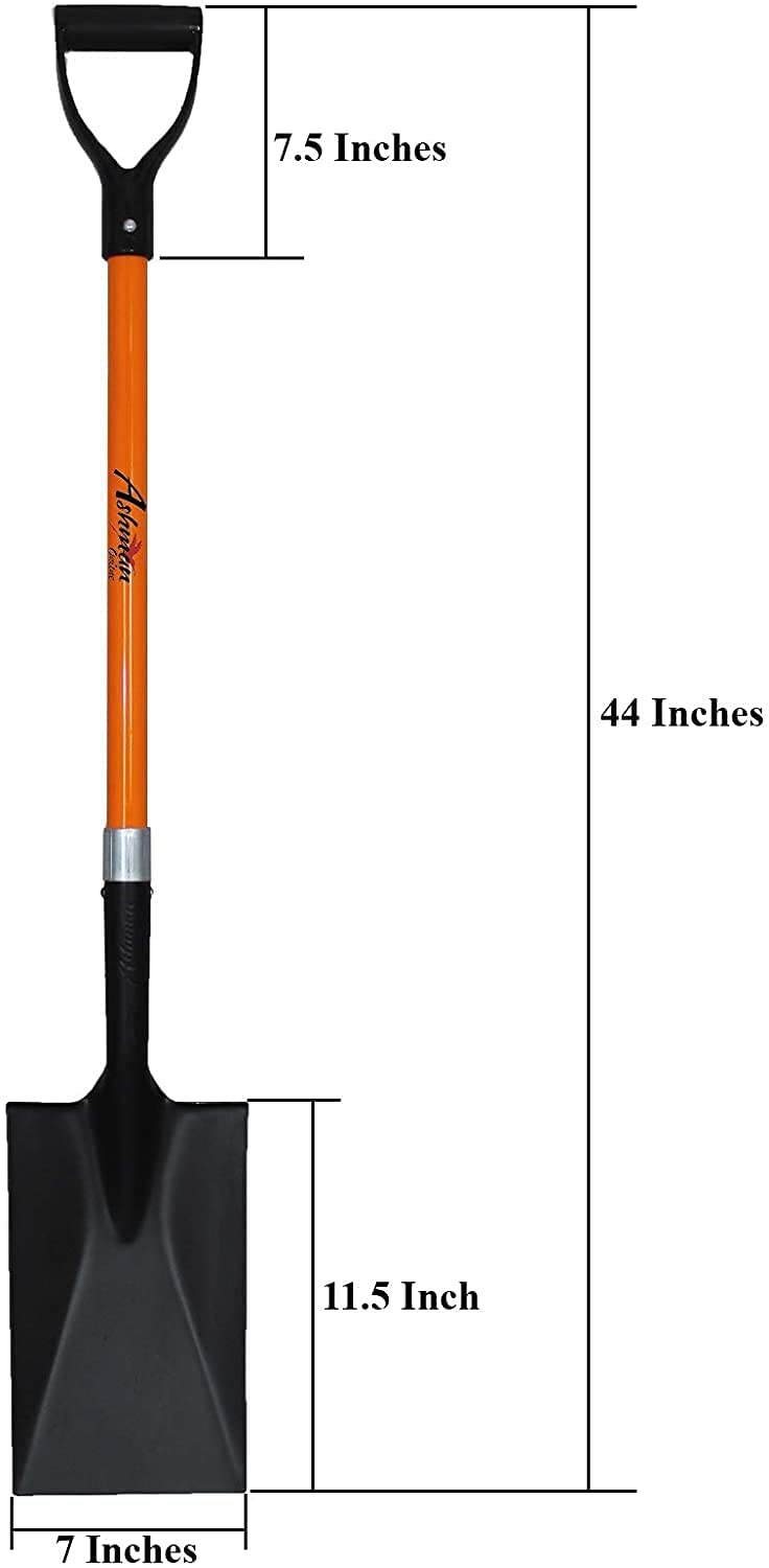 AshmanOnline multipurpose shovel supports edging, trenching, and turf work in one tool.