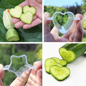 ASkinds heart-shaped veggie mold perfect for creative salads