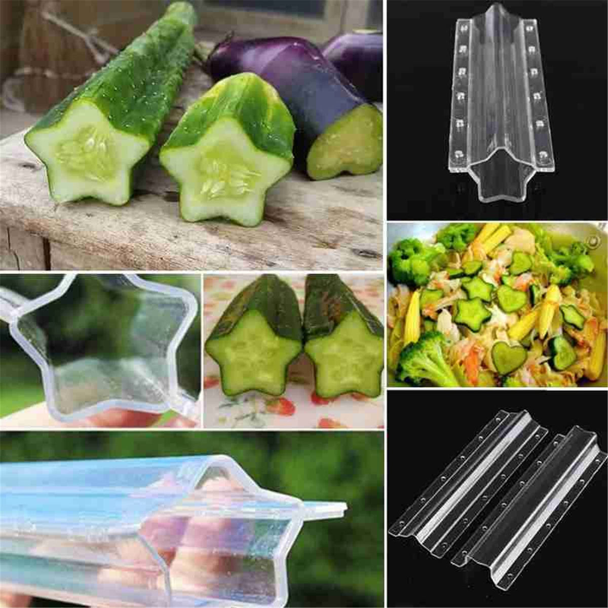 ASkinds star-shaped fruit mold ideal for fun garden harvests