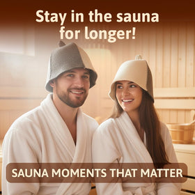 ASKOLD wool sauna hat unisex fit for men and women