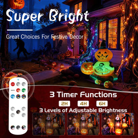 Askyli pool lights magnet-suction-adhesive mounts suit walls and fences.